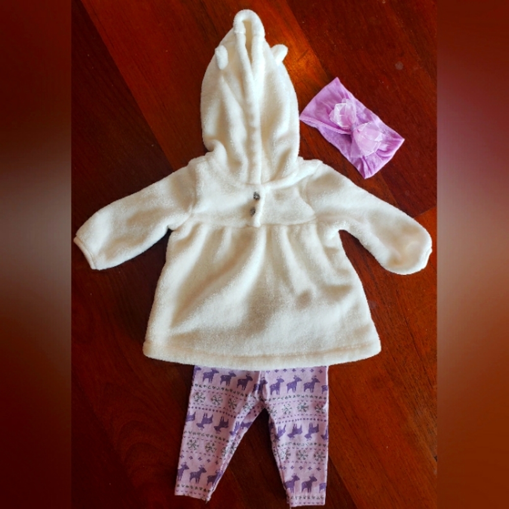Baby Girl Winter Holiday Outfit
